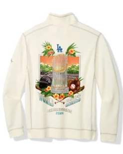Tommy Bahama 2024 MLB® World Series™ Tobago Bay Half-Zip Sweatshirt los_angeles_dodgers New