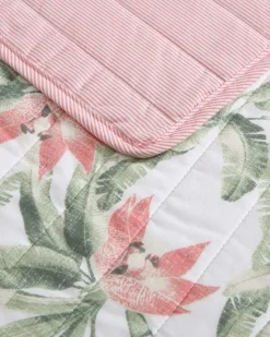 Tommy Bahama Acapulco Palms Reversible 2-Piece Twin Quilt Set Green Outlet