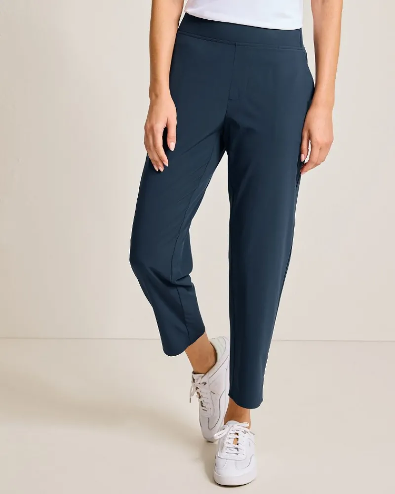 Tommy Bahama Alicia IslandZone® Cropped Easy Pants Dark Sapphire New