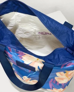 Tommy Bahama Aloha Collection Adrift Day Tripper Tote Serene Blue