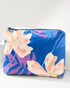 Tommy Bahama Aloha Collection Adrift Small Pouch Serene Blue