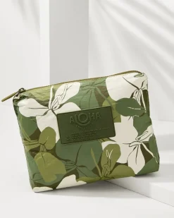 Tommy Bahama Aloha Collection Ginger Camo Small Pouch Scope/Olive Best