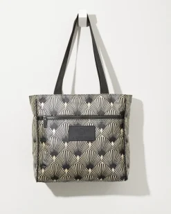Tommy Bahama Aloha Collection Malu Go-To Tote Glow/Black Sale