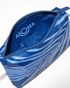 Tommy Bahama Aloha Collection Navy Shade Small Pouch Current/Navy Sale