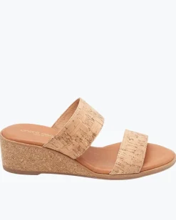 Tommy Bahama André Assous Gwenn Cork Featherweights™ Wedges Natural Hot