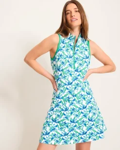 Tommy Bahama Aubrey Seaside Brights IslandZone® Dress White Hot