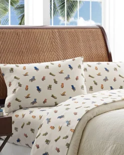 Tommy Bahama Beach Chairs Sheet Set, King Multicolor Outlet