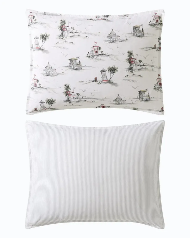 Tommy Bahama Beach Club 3-Piece Full/Queen Comforter Set Grey Best
