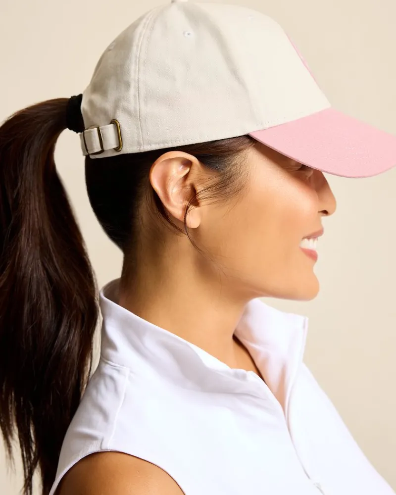 Tommy Bahama Beach Side Cap White/Pink Best
