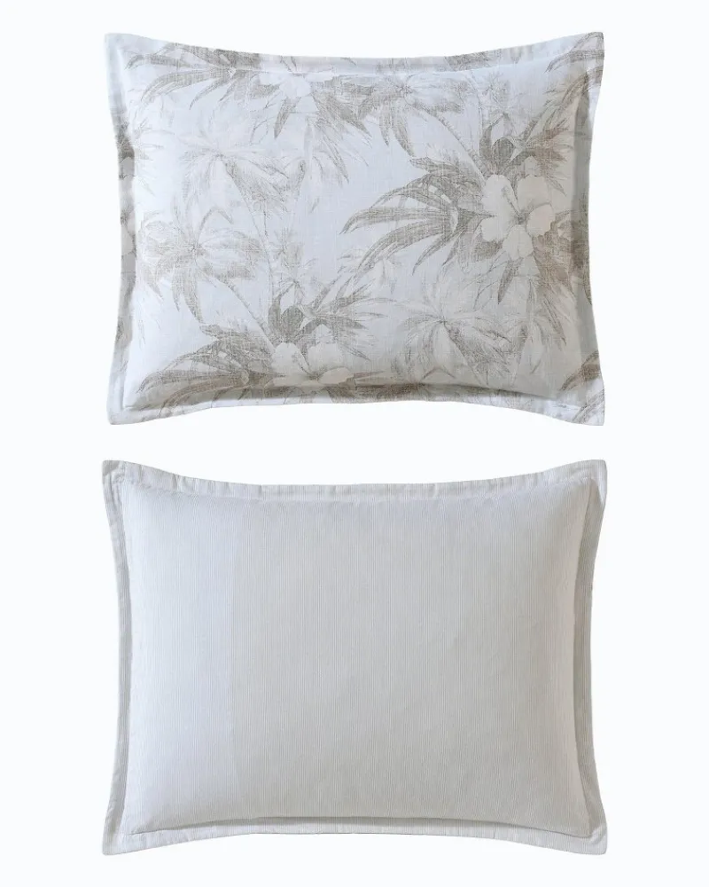 Tommy Bahama Beachway Blooms 3-Piece King Comforter Set Grey Best