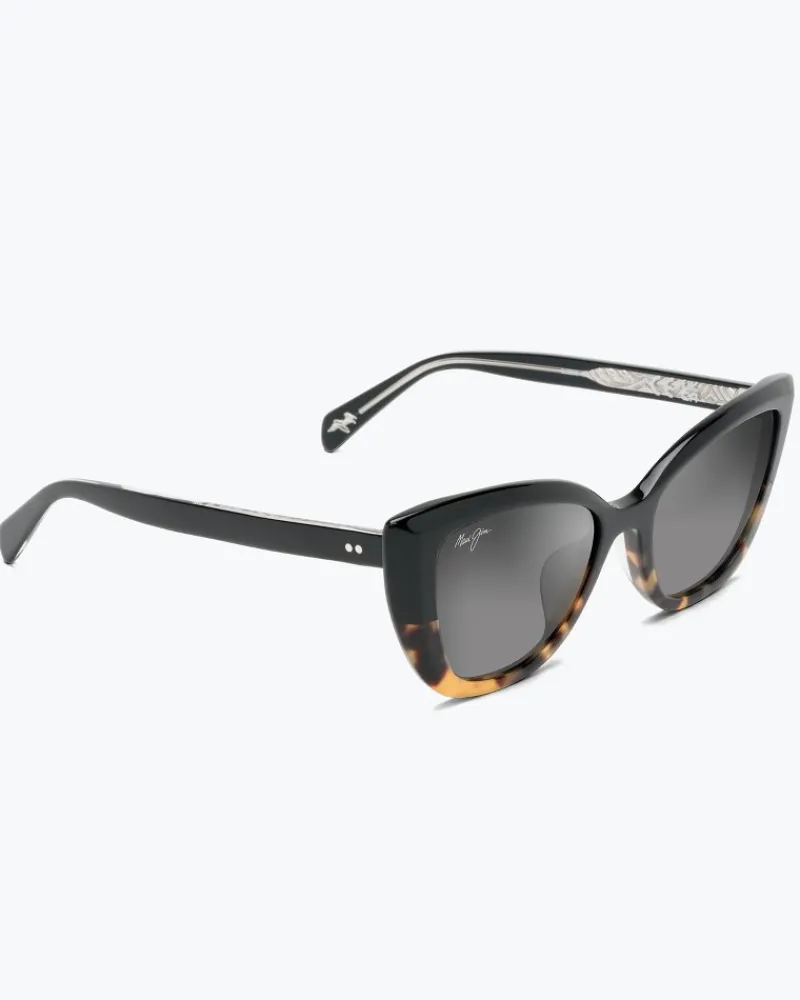 Tommy Bahama Blossom Sunglasses by Maui Jim® Black Clearance