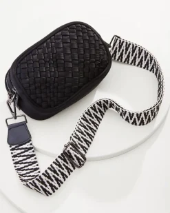 Tommy Bahama Caledon Mini Crossbody Bag Black Outlet