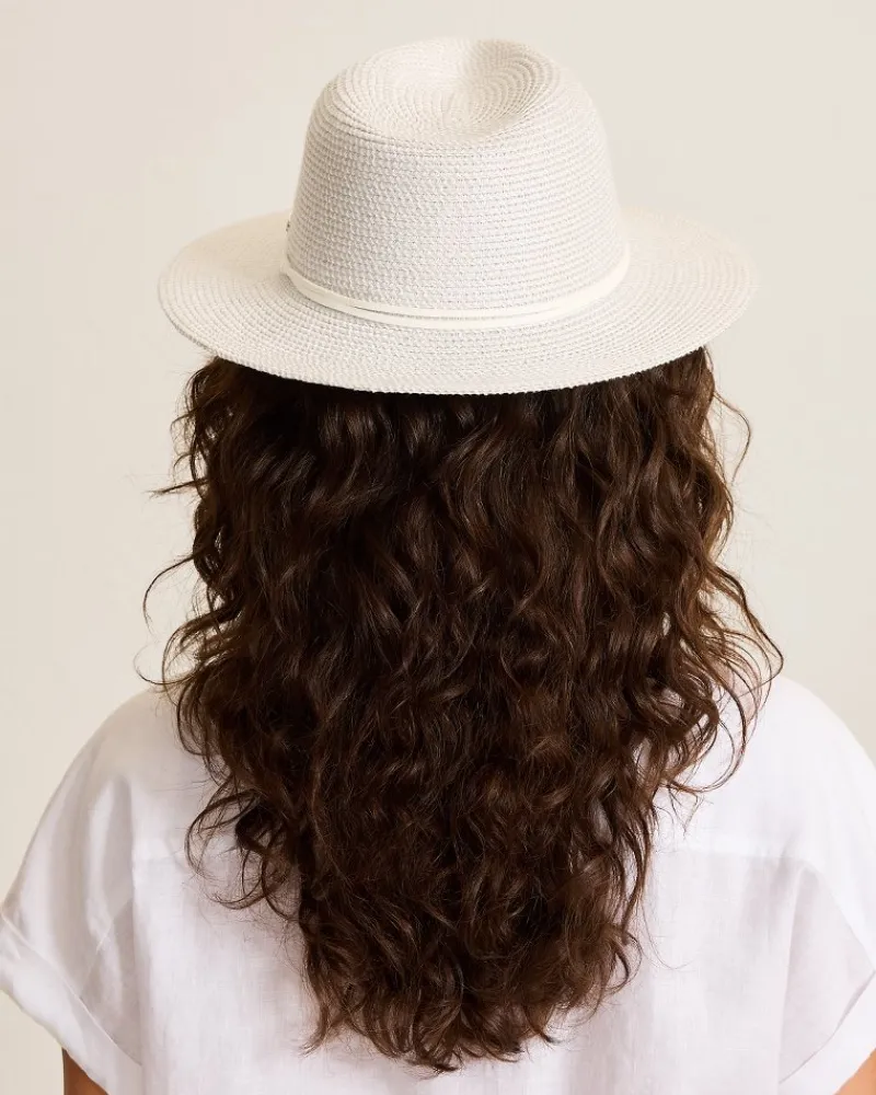 Tommy Bahama Canwell Mid-Brim Safari Hat Light Grey Discount
