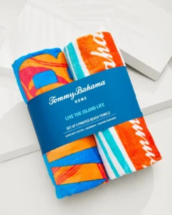 Tommy Bahama Cape Coral & Happy Hour Beach Towels — Set of 2 Multicolor Online