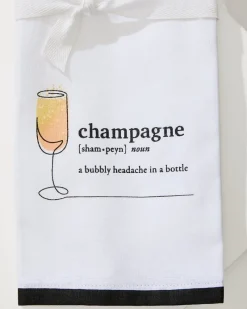Tommy Bahama Champagne Bar Towel White Best