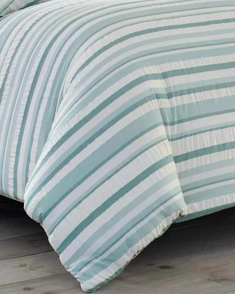 Tommy Bahama Clearwater Cay 3-Piece Full/Queen Comforter Set Blue/Silver Online