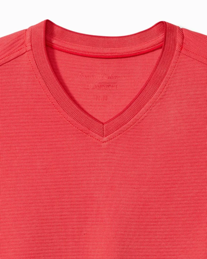 Tommy Bahama Coastal Crest IslandZone® V-Neck Shirt Windflower Best