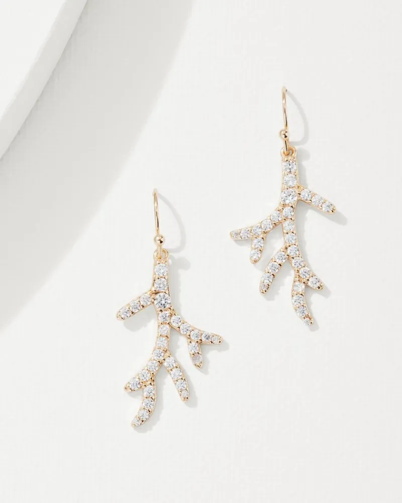 Tommy Bahama Coral Isles Drop Earrings Gold Online