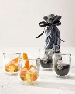 Tommy Bahama Corkcicle® Stemless Wine Glass - Set of 2 Clear