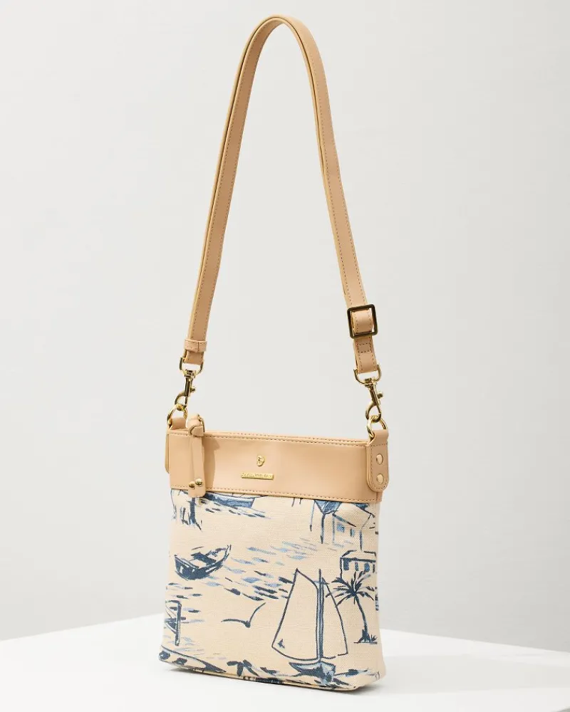 Tommy Bahama Hipster Crossbody Bag Daise Seascape Discount