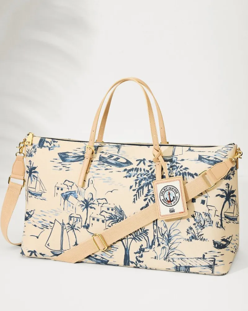Tommy Bahama Voyager Duffel Bag Daise Seascape Sale