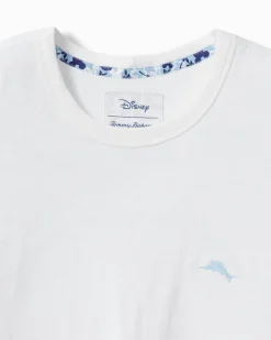 Tommy Bahama Disney Paradise Bound Short-Sleeve Lux T-Shirt White Clearance