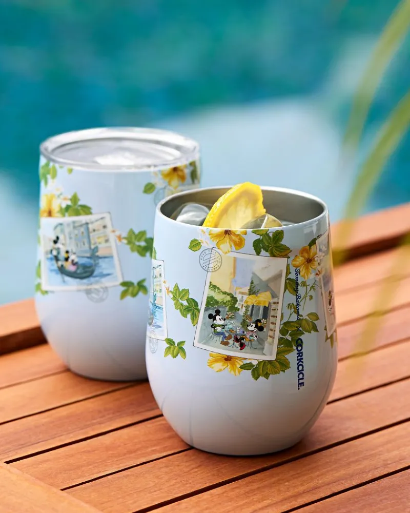 Tommy Bahama Disney x Corkcicle Stemless 12-oz. Wine Cups - Set of 2 Multicolor Hot