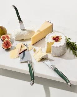 Tommy Bahama Fa-La-La Charcuterie Knives Set Green New