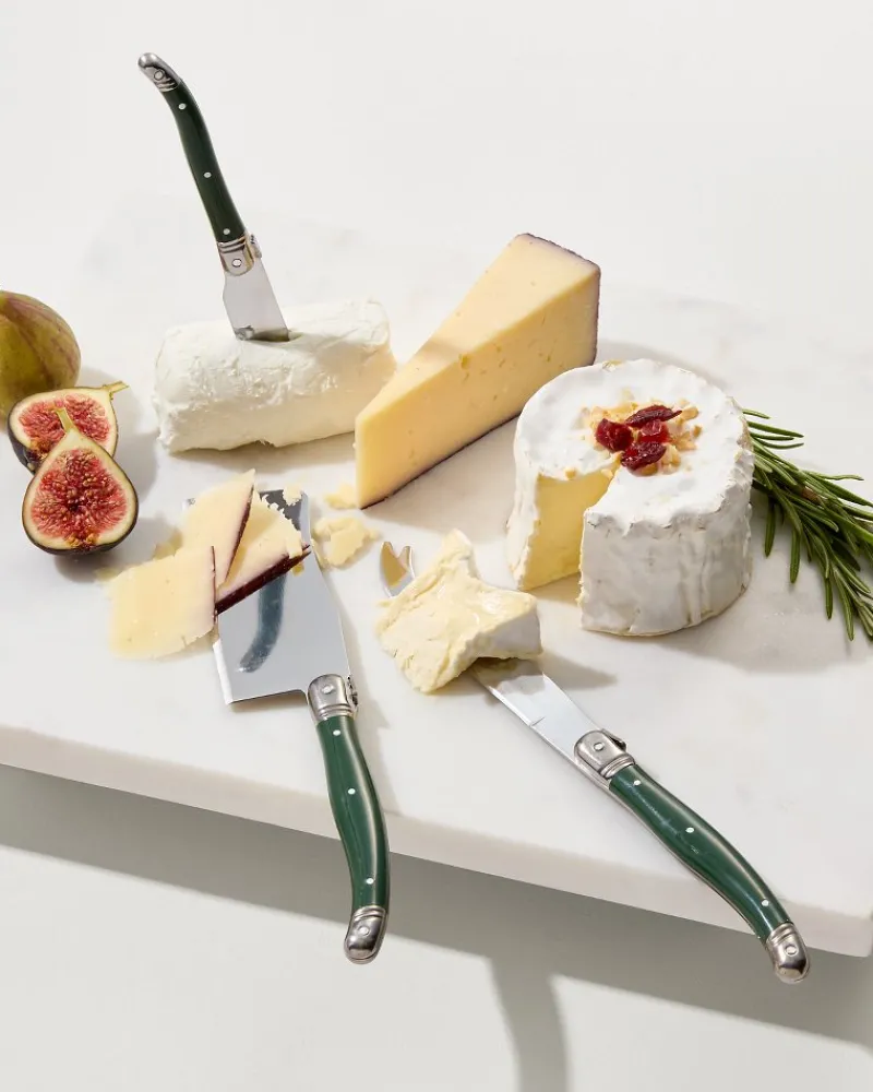 Tommy Bahama Fa-La-La Charcuterie Knives Set Green New