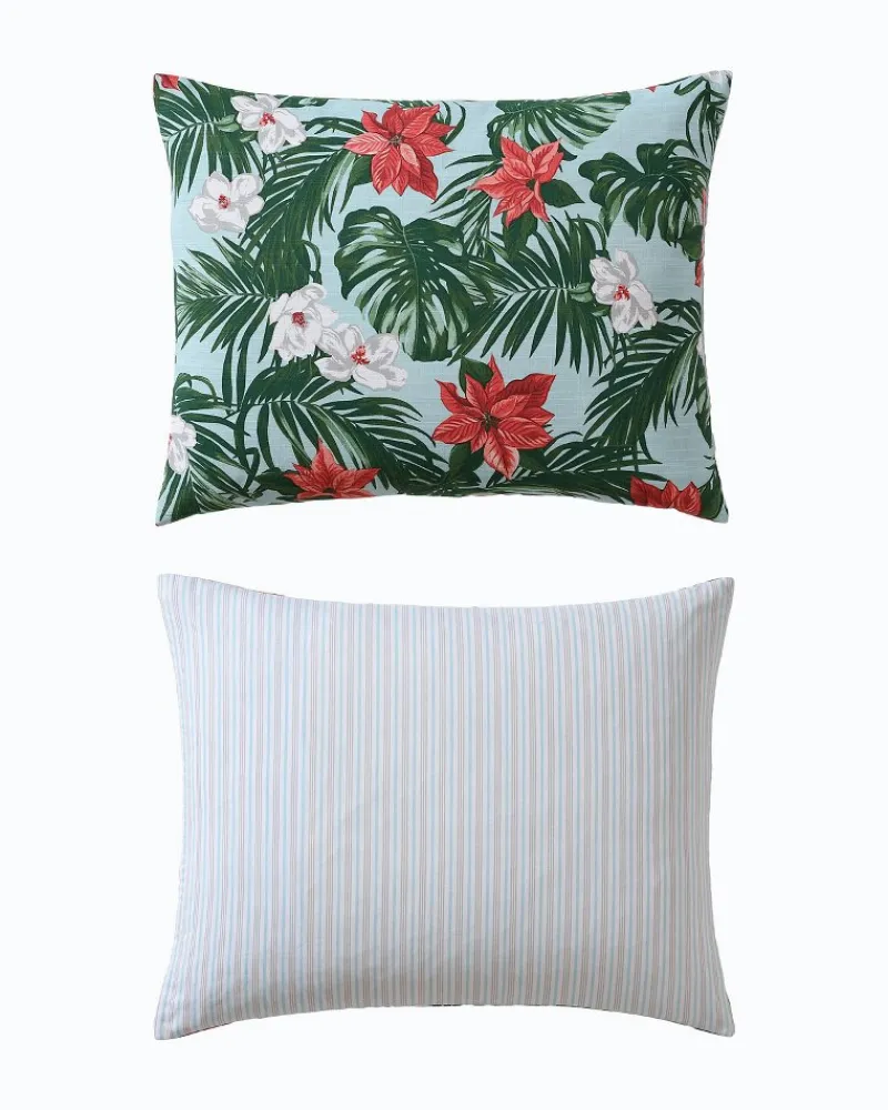Tommy Bahama Festive Palms Reversible King 3-Piece Comforter Set Multicolor Discount