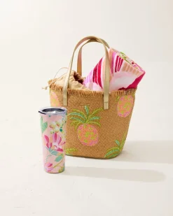 Tommy Bahama Flamingo Pineapple 22-oz. Tumbler Pink Discount
