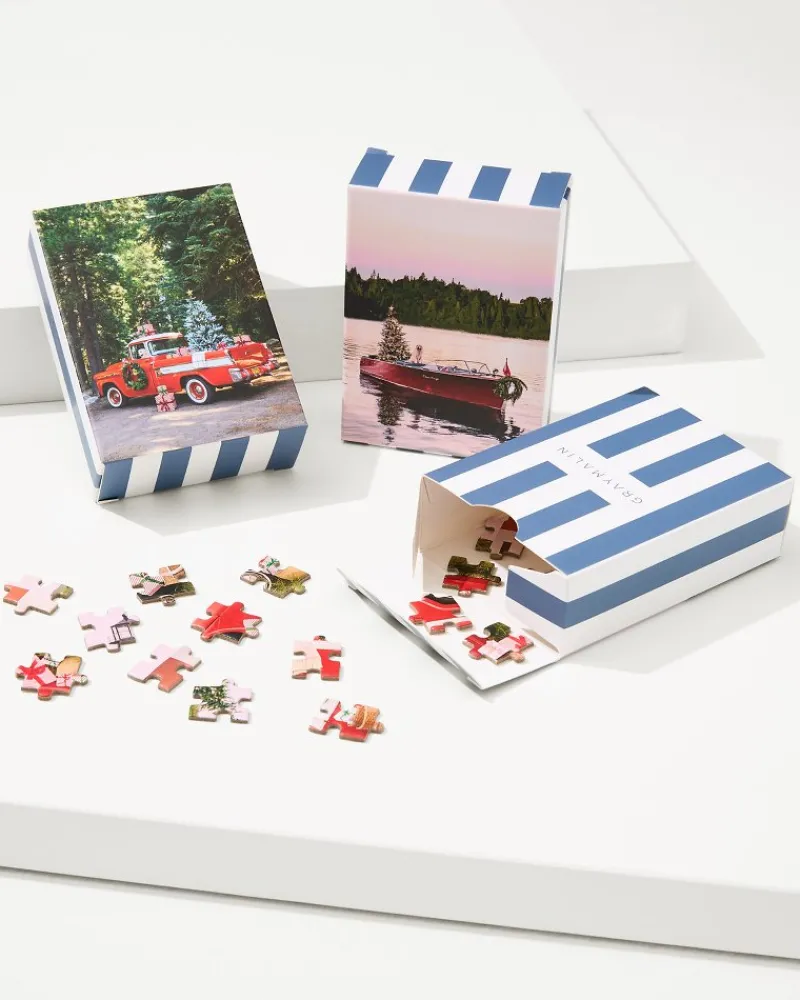 Tommy Bahama Gray Malin's The Holiday 3-in-1 Puzzle Set Multicolor Discount