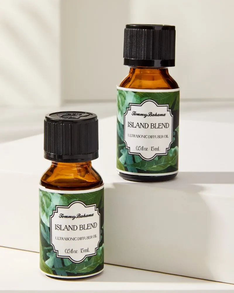 Tommy Bahama Ceramic Pineapple Diffuser Oil Refill Set Island Blend Discount