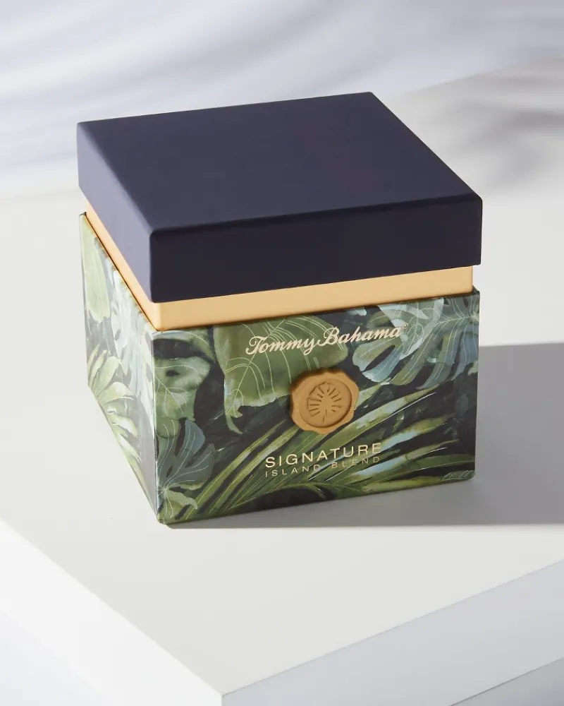 Tommy Bahama 17.5-oz. Boxed Glass Candle Island Blend Discount