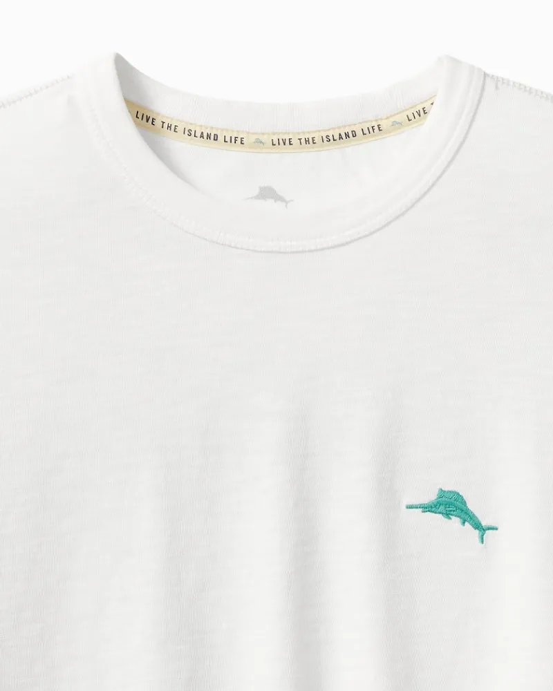 Tommy Bahama Island Destination Short-Sleeve Lux T-Shirt White Online