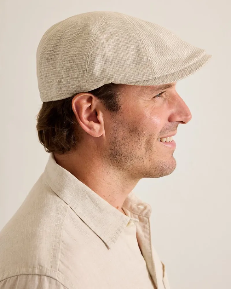 Tommy Bahama Jeth 8-Panel Cap Chalk Plaid