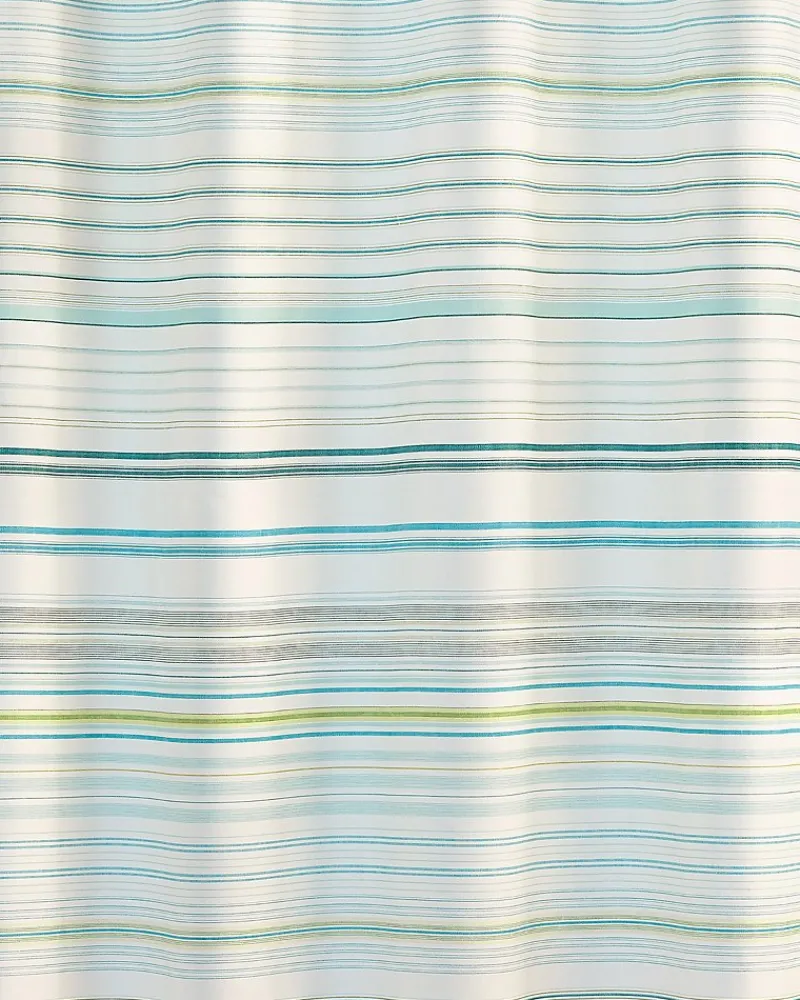 Tommy Bahama La Scala Breezer Shower Curtain Green Outlet