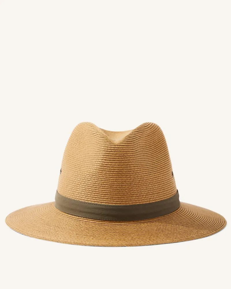 Tommy Bahama Lindeman Packable Safari Hat Tea