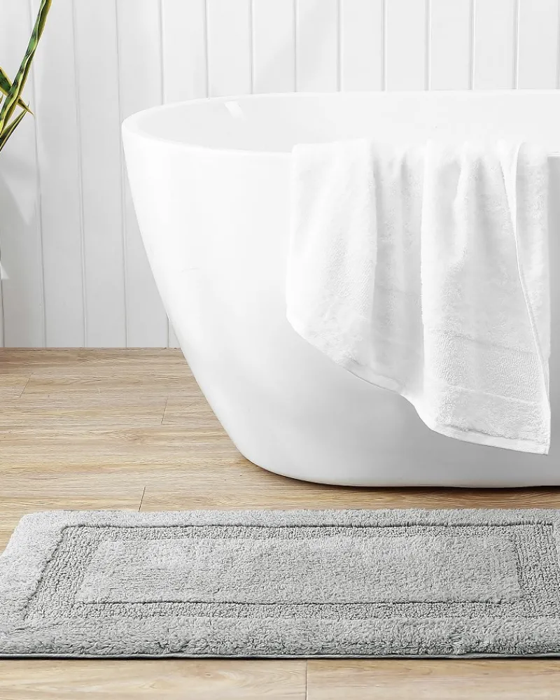 Tommy Bahama Long Branch Bath Rug Grey Discount