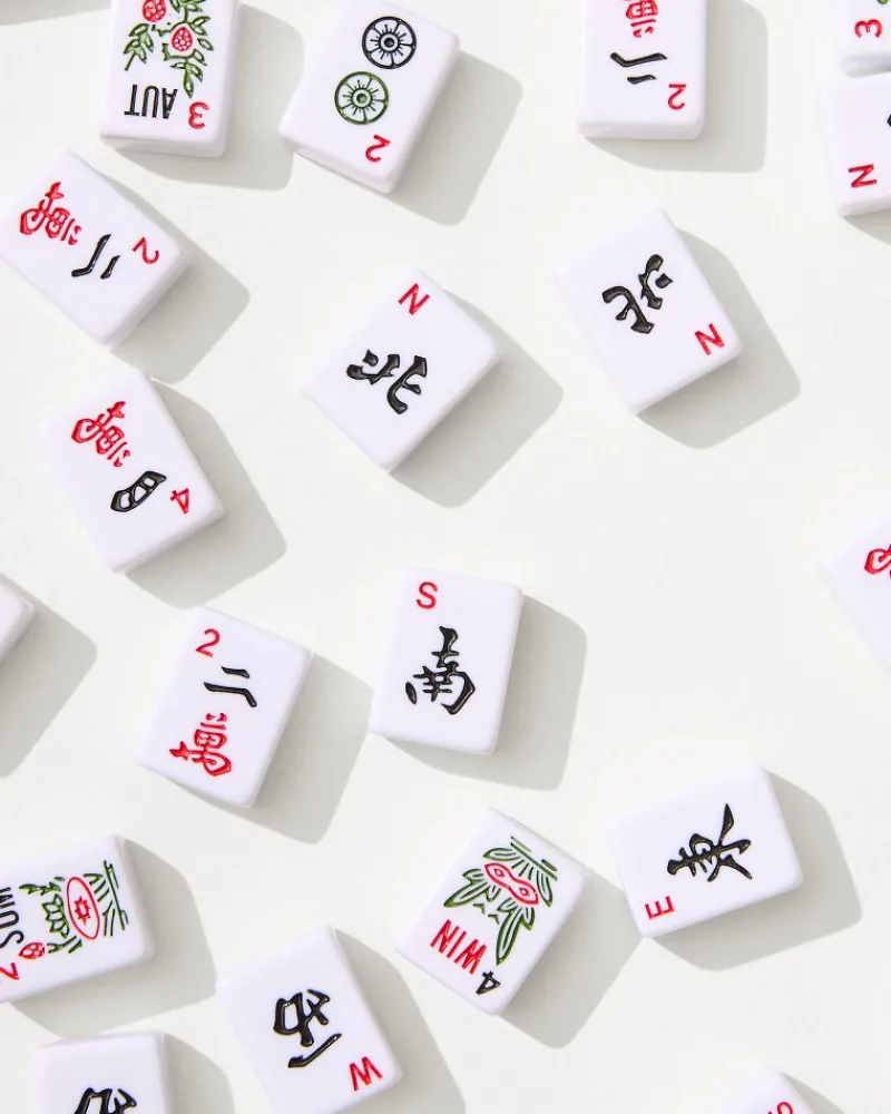 Tommy Bahama Mahjong Game Set Blue New