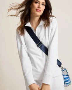 Tommy Bahama Marina Del Mar Half-Zip Sweatshirt White Best