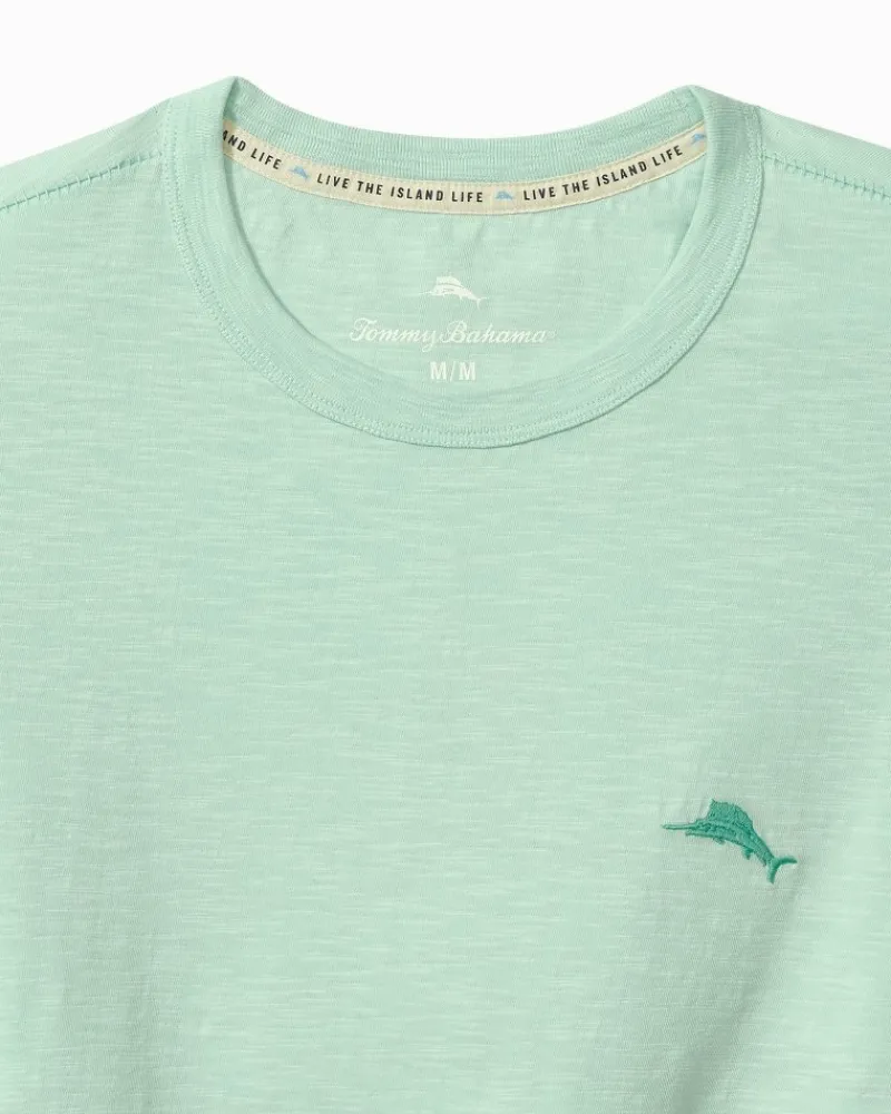 Tommy Bahama Marlin Mirage Lux Long-Sleeve T-Shirt Light Caribbean Tile Best