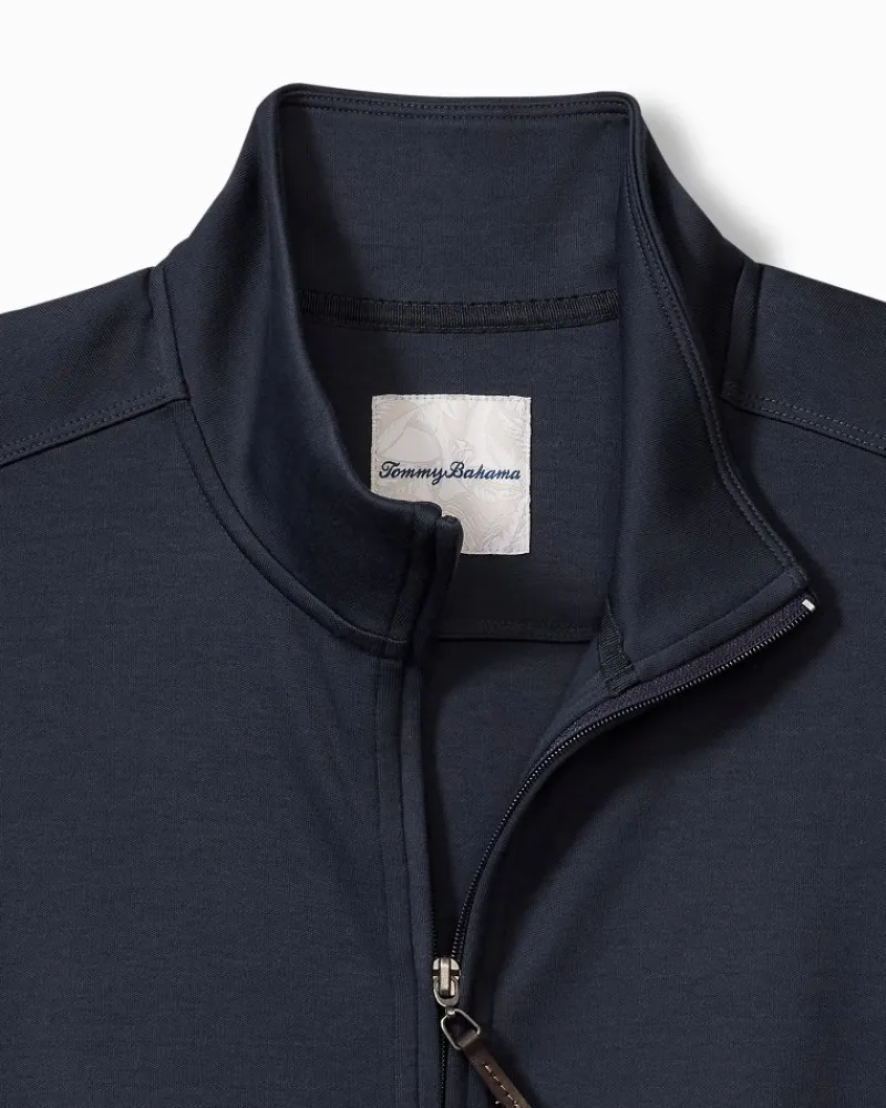 Tommy Bahama Martinique Full-Zip Jacket Ocean Deep Outlet
