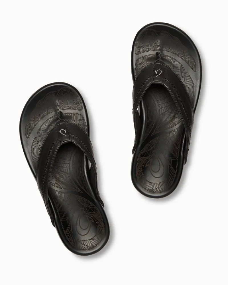 Tommy Bahama Men's OluKai® Hiapo Sandals Lava Rock Online
