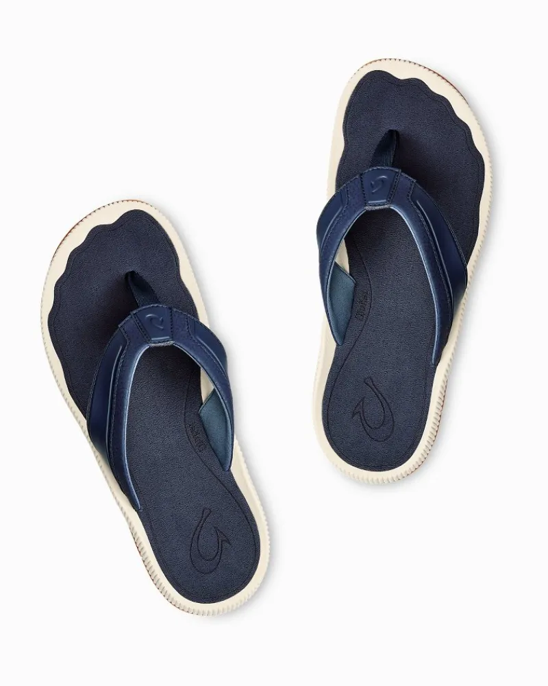 Tommy Bahama Men's OluKai® Kūkulu Sandals Trench Blue Hot