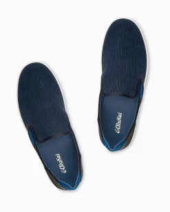 Tommy Bahama Men's OluKai® Lae'ahi Kapa Corduroy Slip-On Sneakers Trench Blue Best