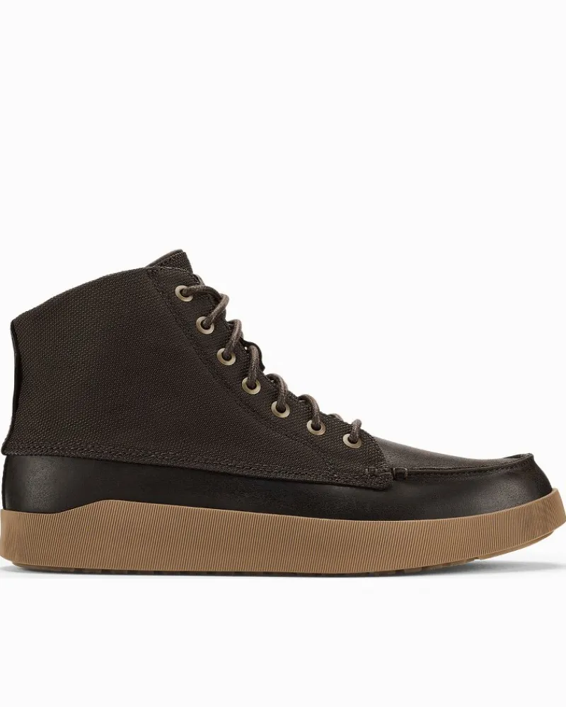 Tommy Bahama Men's OluKai® Mōlina Weather-Resistant Boots Dark Wood Outlet