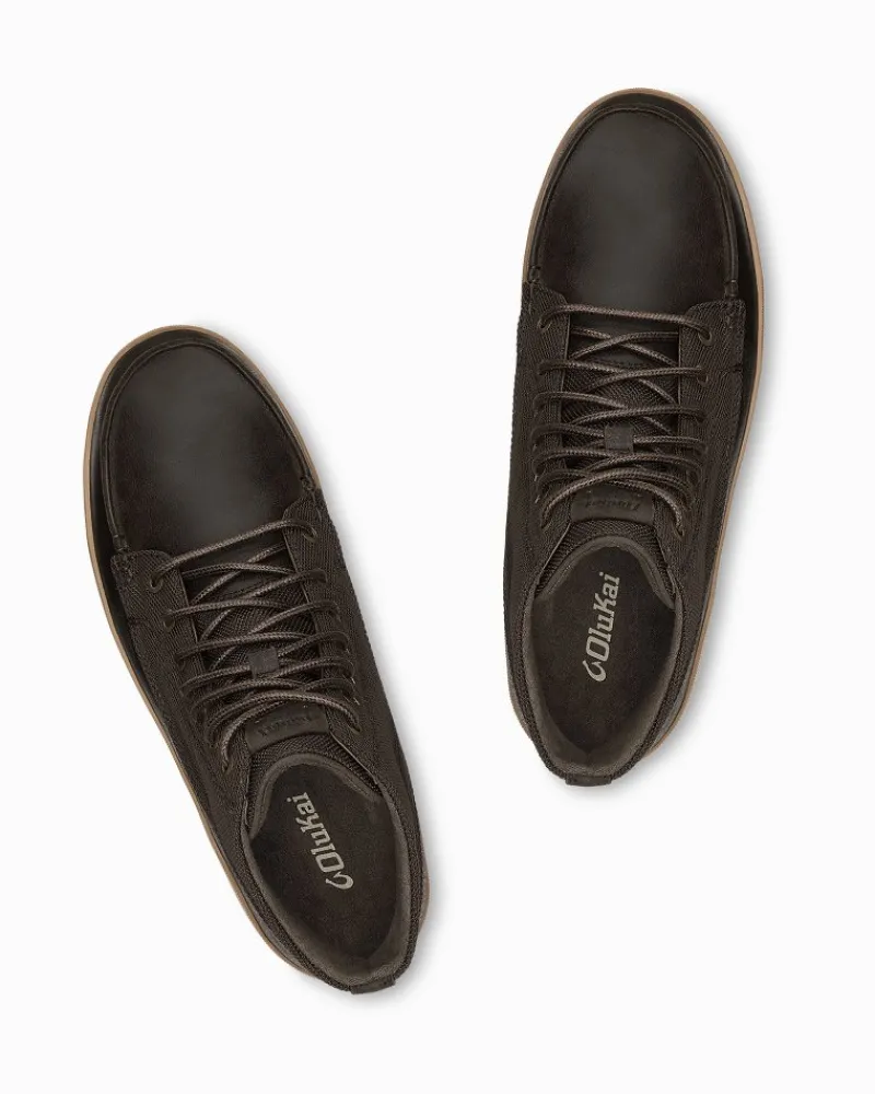 Tommy Bahama Men's OluKai® Mōlina Weather-Resistant Boots Dark Wood Outlet