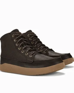 Tommy Bahama Men's OluKai® Mōlina Weather-Resistant Boots Dark Wood Outlet