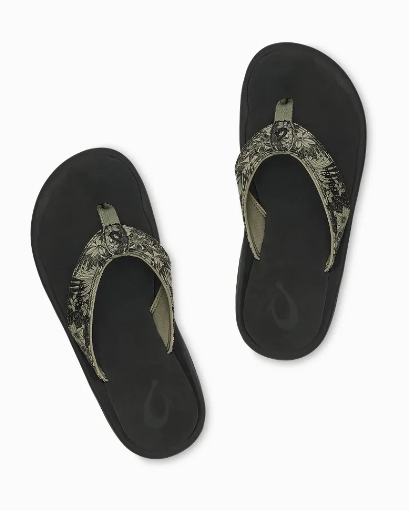 Tommy Bahama Men's x Olukai® Exclusive 'Ohana Sandals Olive Sale